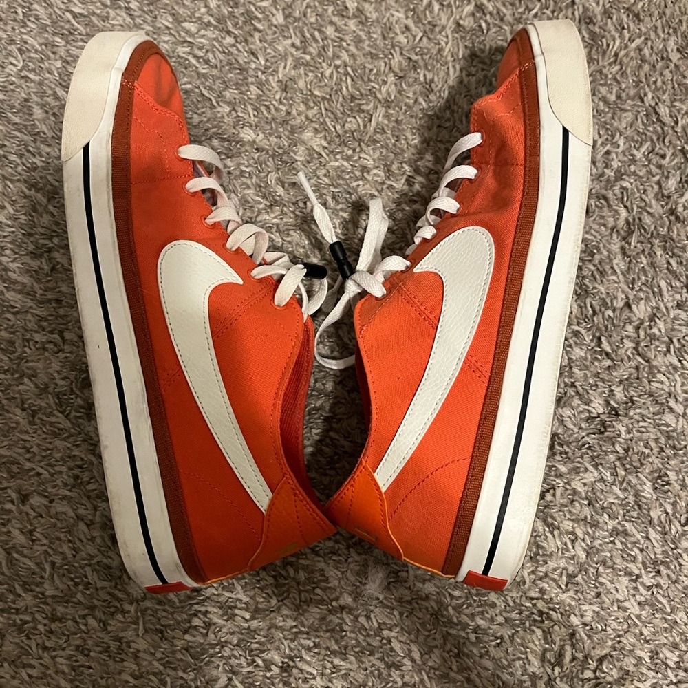 Nike Court Legacy Orange (Size 13, Condition 8/10)